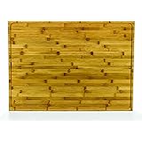 Camco Bamboo Cutting Board Stove Cover, 4 Burner, Brown (43548)