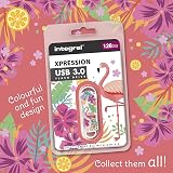 Integral 128GB XPression USB 3.2 Flamingo Pen Drive External Storage view 4