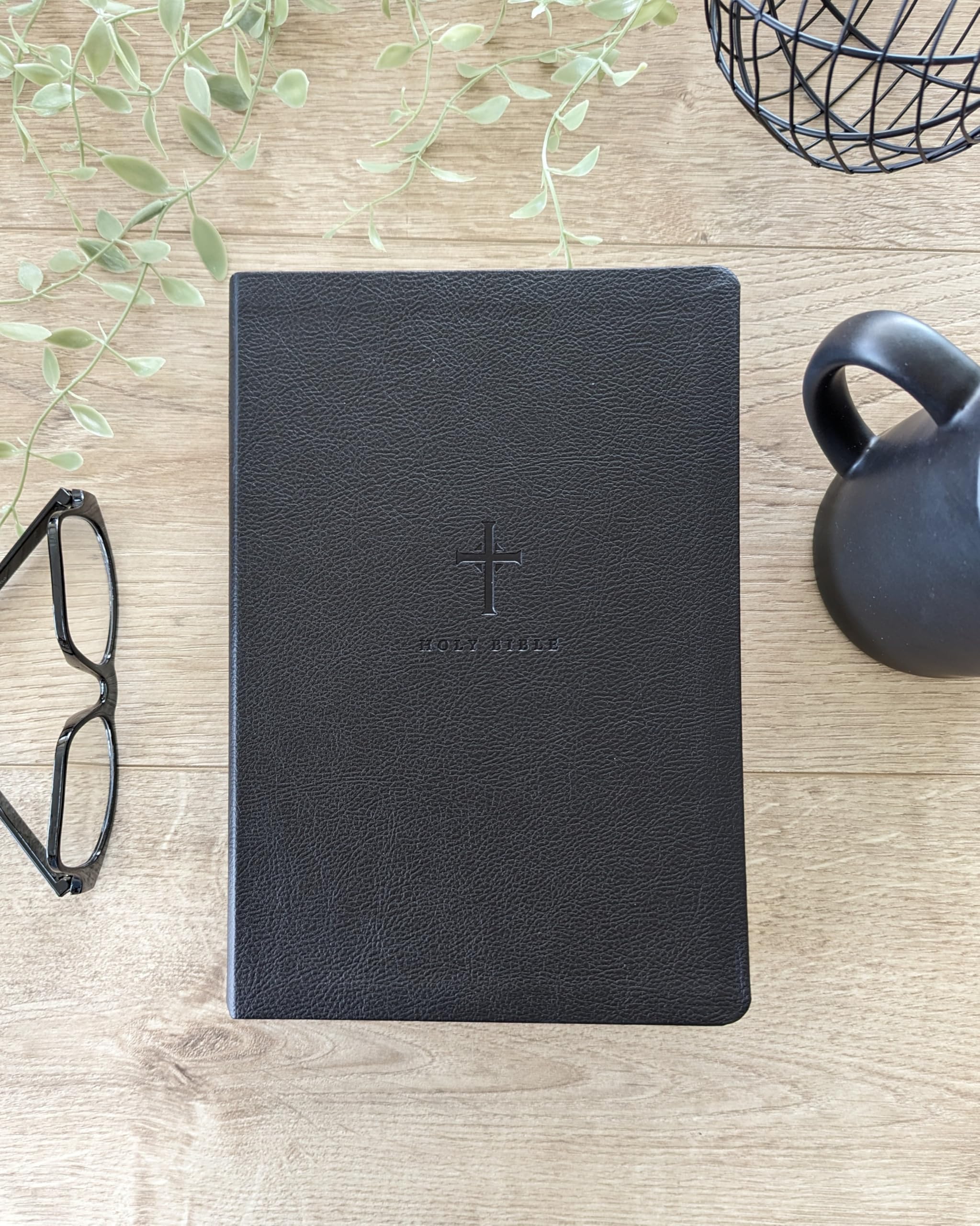 NLT Large Print Premium Value Thinline Bible, Filament Enabled (LeatherLike, Black Cross) NLT Large Print Premium Value Thinline Bible, Filament Enabled (LeatherLike, Black Cross) Imitation Leather