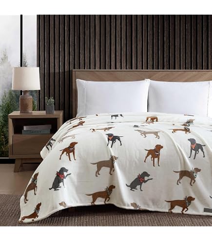 に*く様 VAULTROOM DOG & DUCK BLANKET ブランケット Amazon.com: Eddie Bauer - Queen Size Blanket, Ultra-Soft Plush