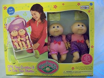 twin cabbage patch dolls