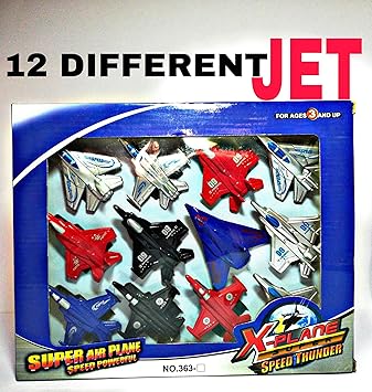 X-PLANE Speed Thunder Super AIR Plane (Pack of 12)