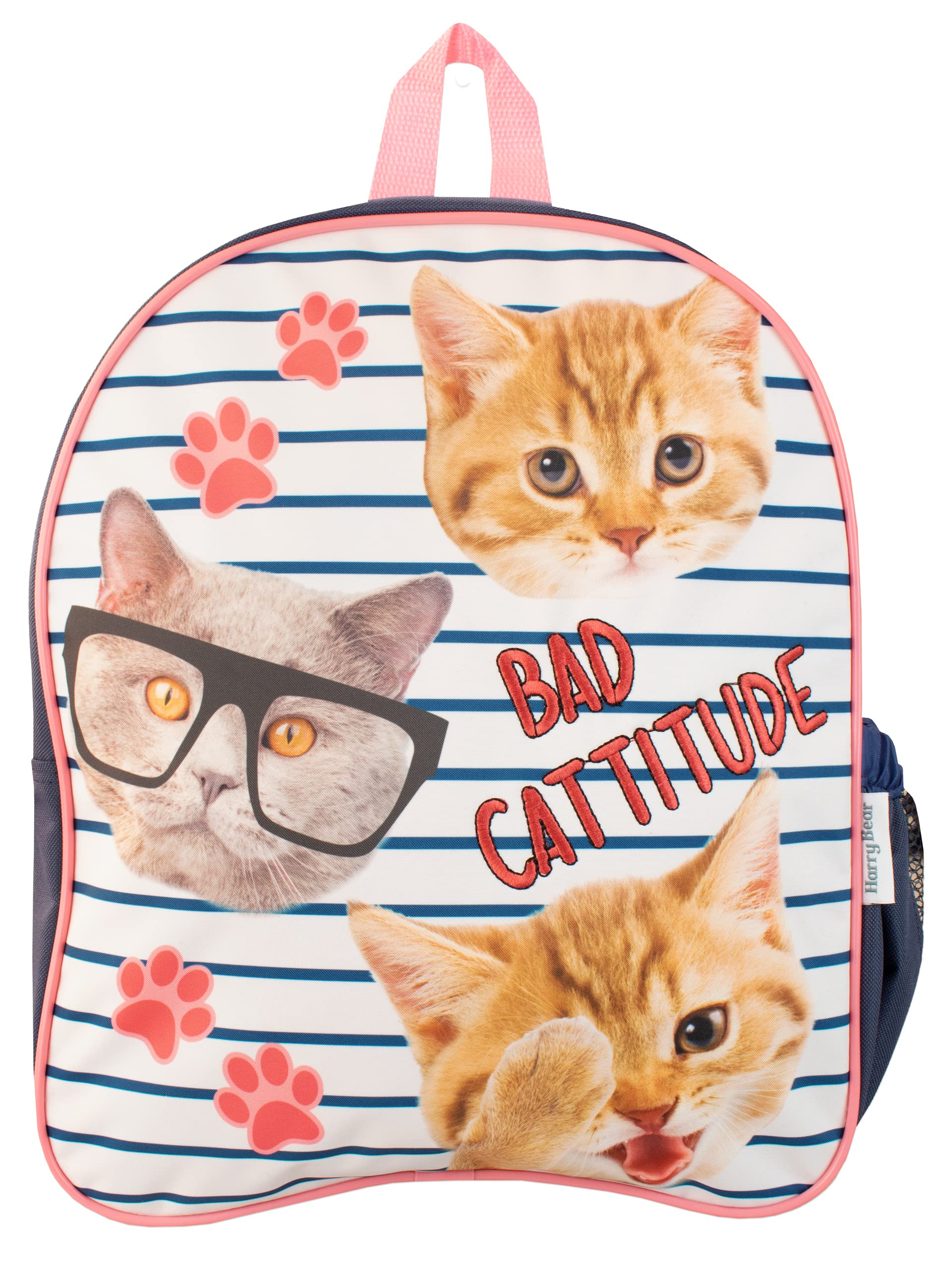 Harry Bear Kids Backpack Cattitude Multicoloured