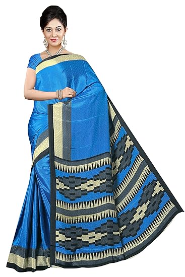 Winza Designer Womens Turky Silk Saree With Blouse (TRKS-9002)