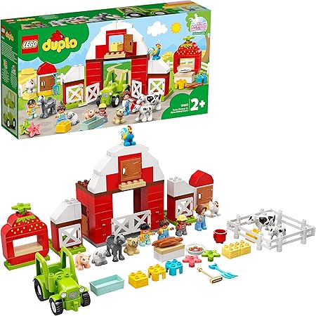 Amazon レゴ Lego デュプロ たのしいぼくじょう おもちゃ おもちゃ