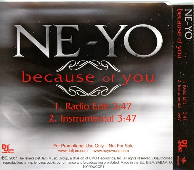 Because Of You Instrumental Promo By Amazon Co Uk Music Because Of You Instrumental Promo By Amazon Co Uk Music