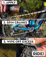 Peaty's LinkLube Wet Weather Bike Chain Lube 60ml - Biodegradable Film view 6