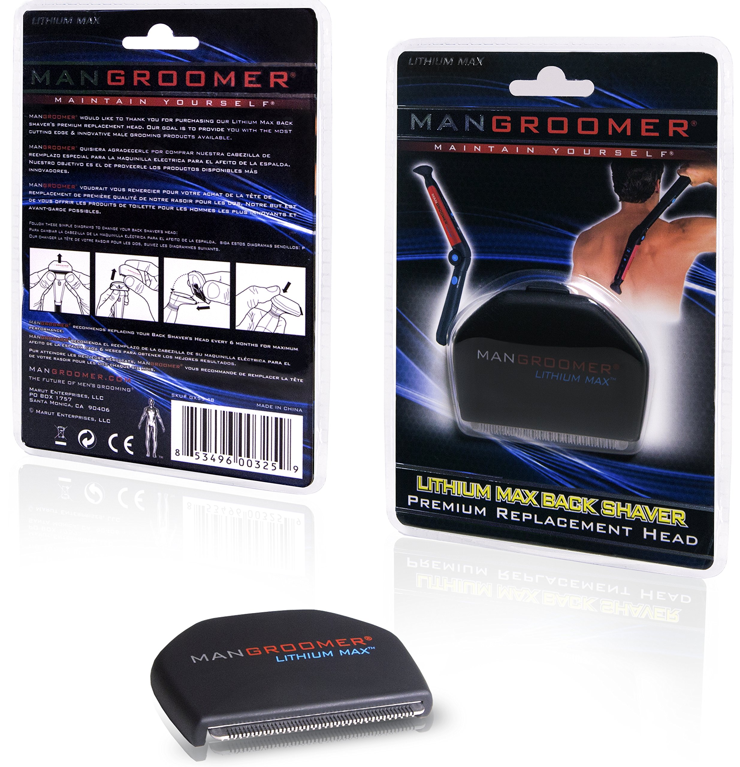 Pro Back Shavers Mangroomer Blade For Lithium Max And Ultimate BLADE