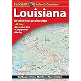 Delorme Atlas & Gazetteer Louisiana 4e