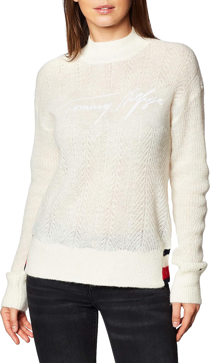 Tommy Hilfiger WW0WW29643 Sueter para Mujer Ropa