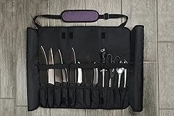 Asaya Chef Knife Roll Bag - 20 Total Pockets for