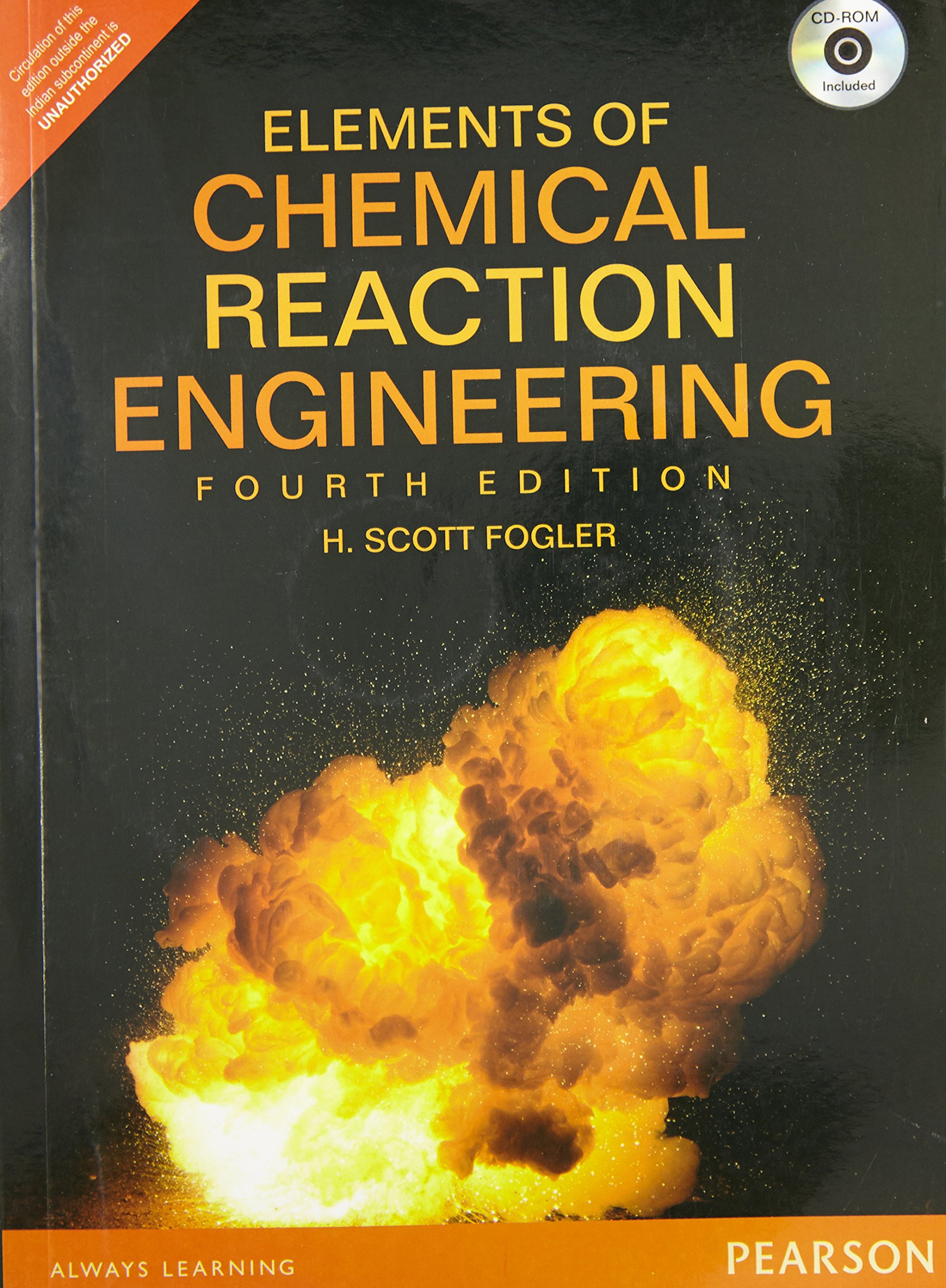 Elements of Chemical Reaction Engineerin Paperback – 2015. by H. Scott  Fogler ...