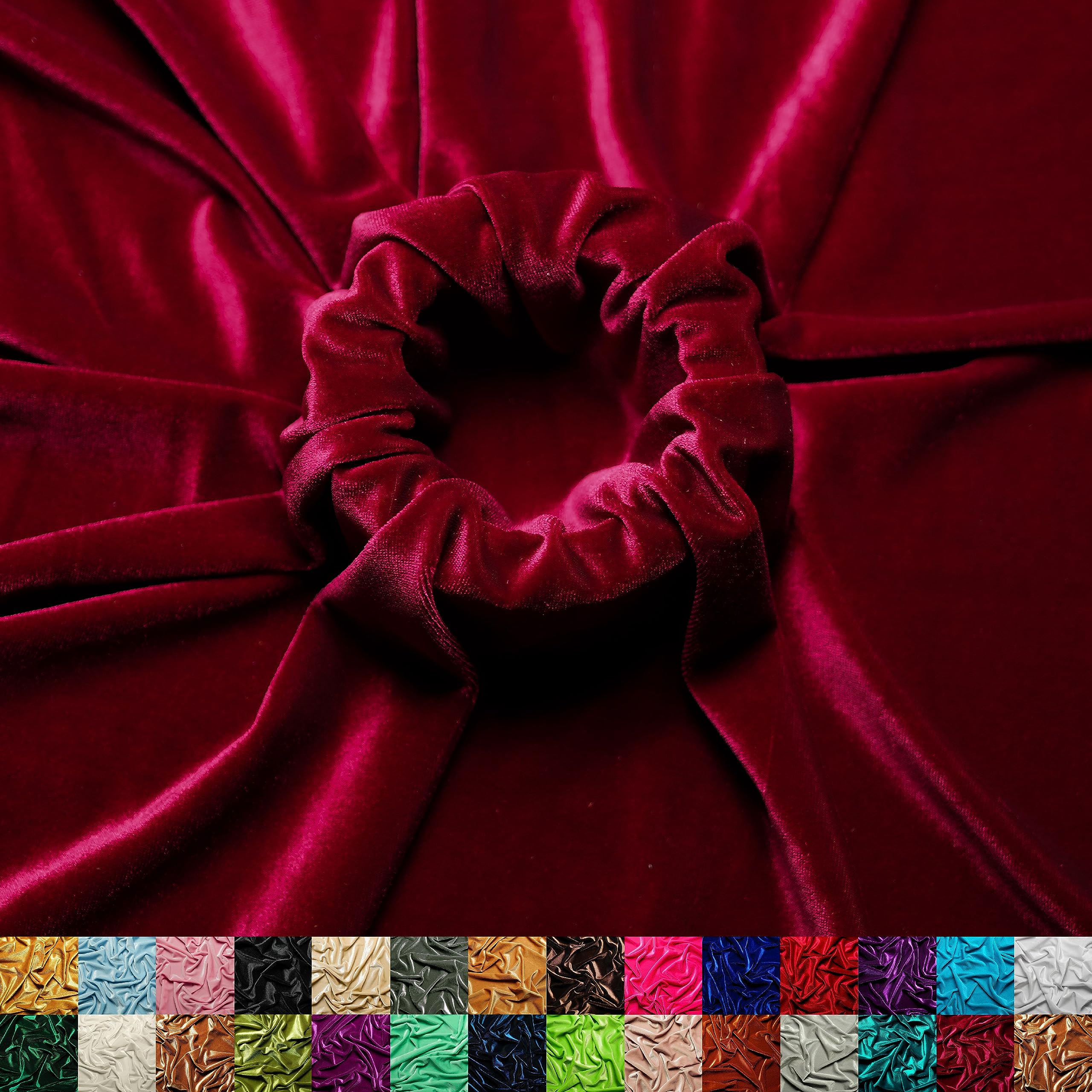 Ice Fabrics Stretch Velvet Fabric by The Yard