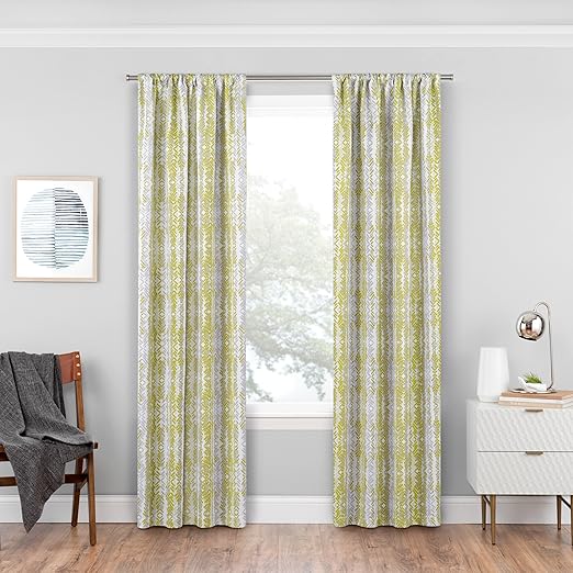 Amazon Com Eclipse Blackout Curtains For Bedroom Delaney 37 X