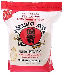 Kokuho Rose Rice, 10-Pound