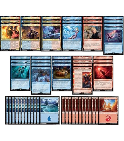 Amazon.com: Elite D20 Roll Deck - Izzet - Red Blue - Very Powerful - Modern  & Pioneer Legal - Custom Built - Magic The Gathering - MTG