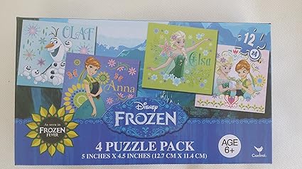 Frozen 4 Puzzle Pack