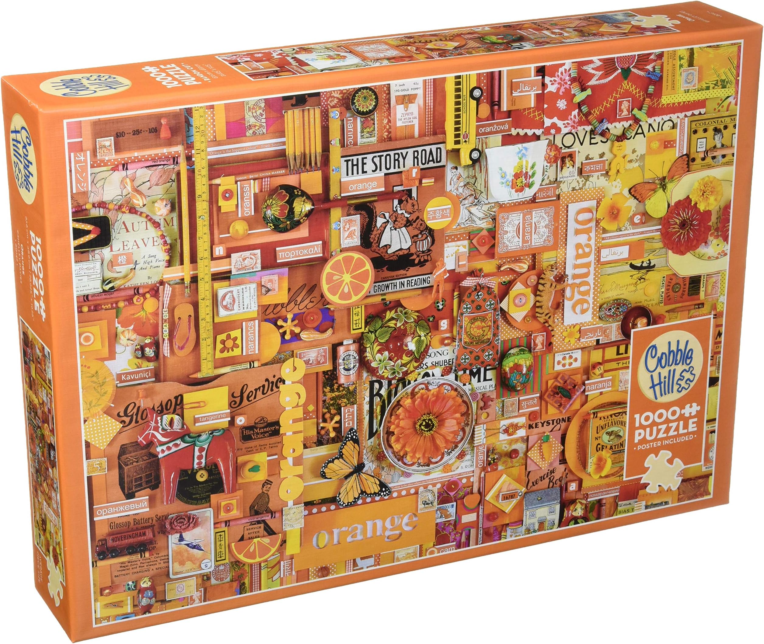 Cobblehill Puzzles 1000 pc Orange