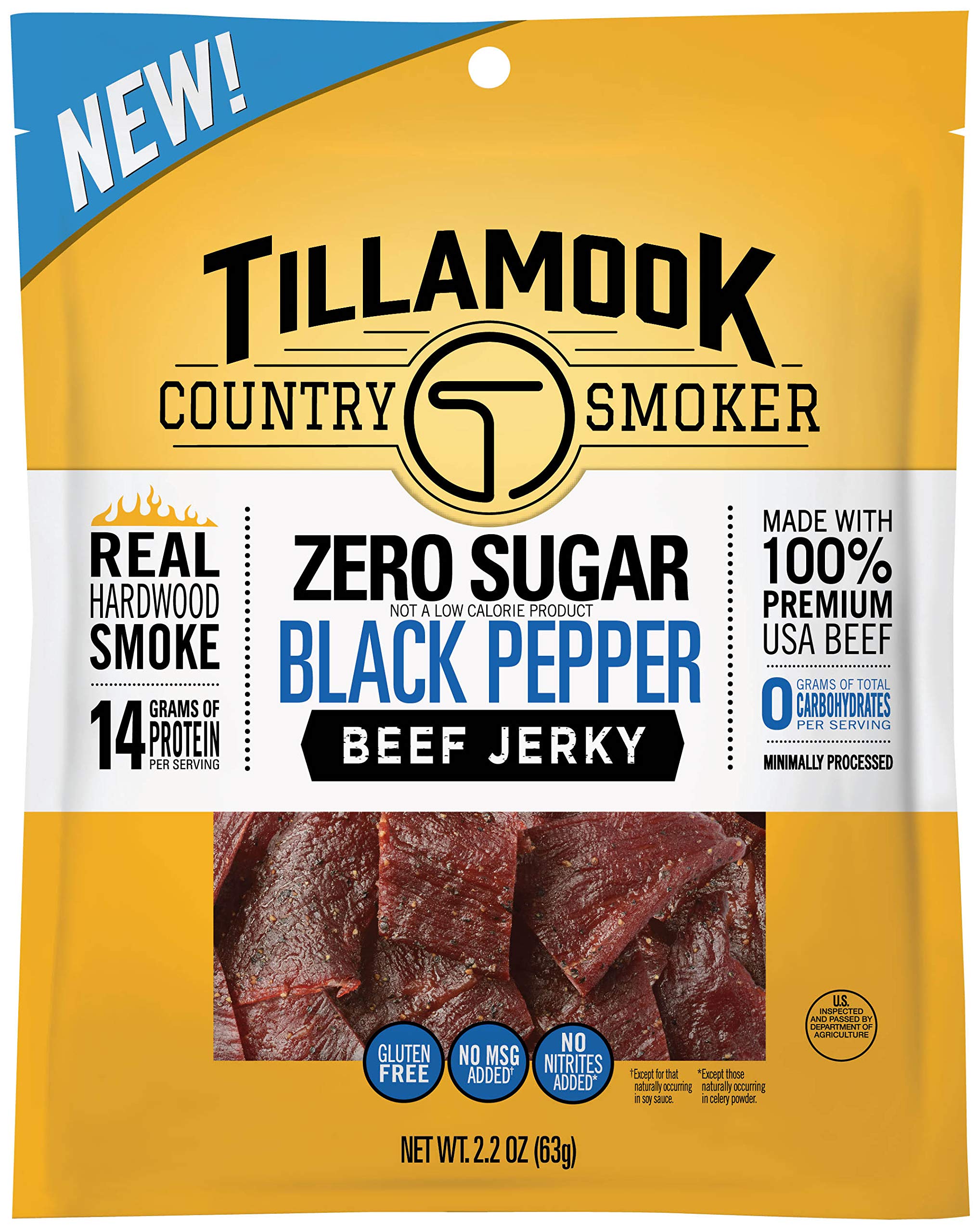 Tillamook Country Smoker Zero Sugar Original Keto Friendly