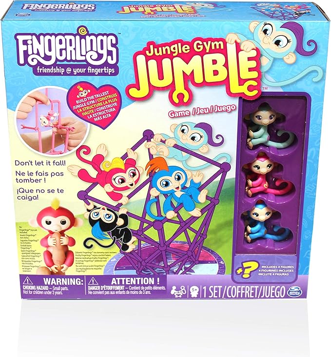 fingerlings jungle gym playset
