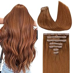 GOO GOO Clip in Hair Extensions Real Human