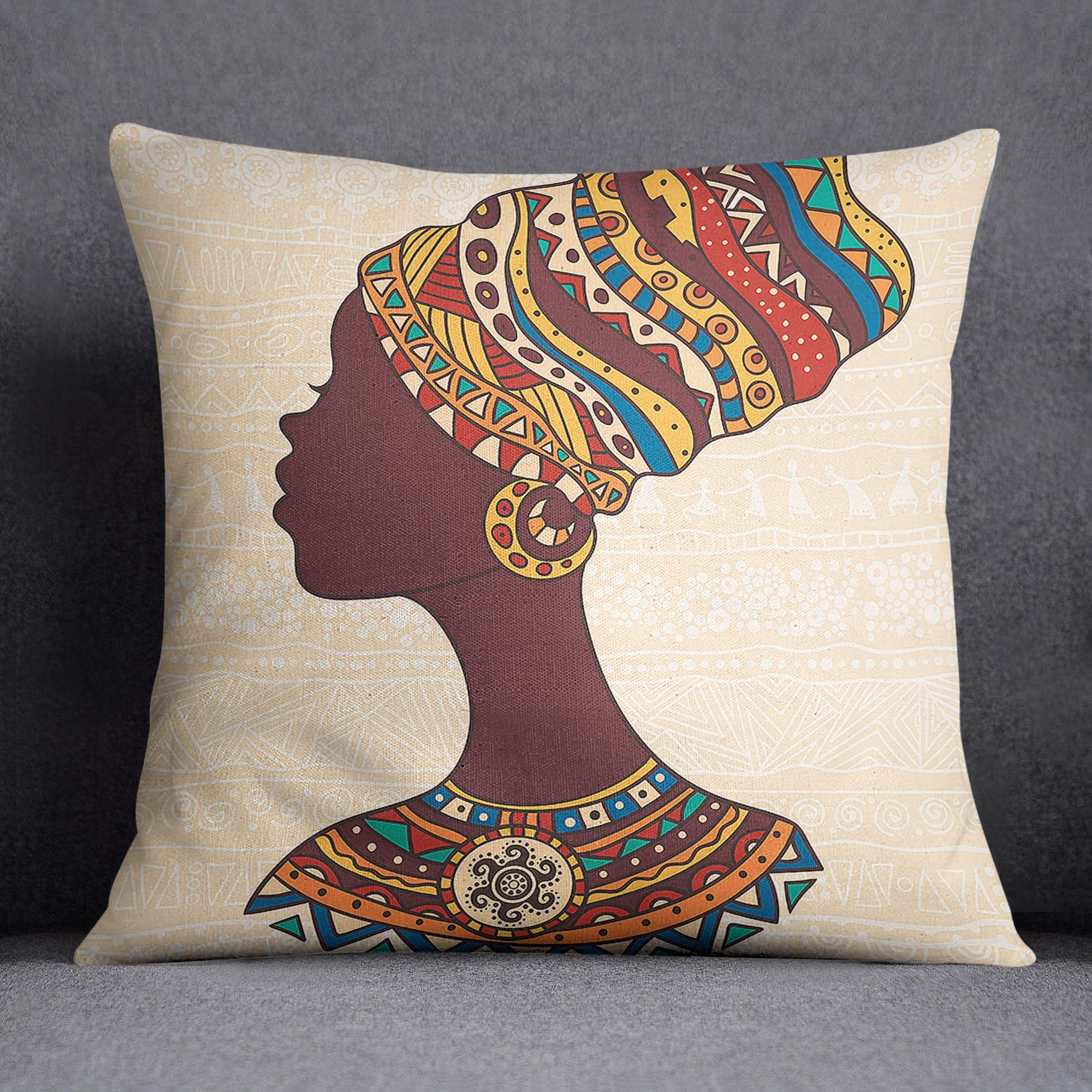 Bonamaison Decorative Cushion Cover, Multi, 45x45
