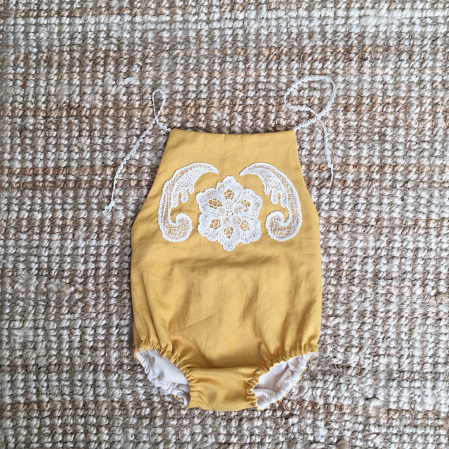 mustard bodysuit baby