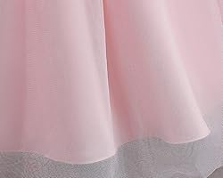 Nileafes Flower Girl Pageant Sequins Dress Princess