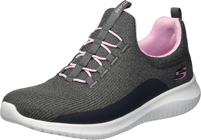 Skechers Girls' Ultra Flex Slip On Trainers: Amazon.co.uk: Shoes & Bags