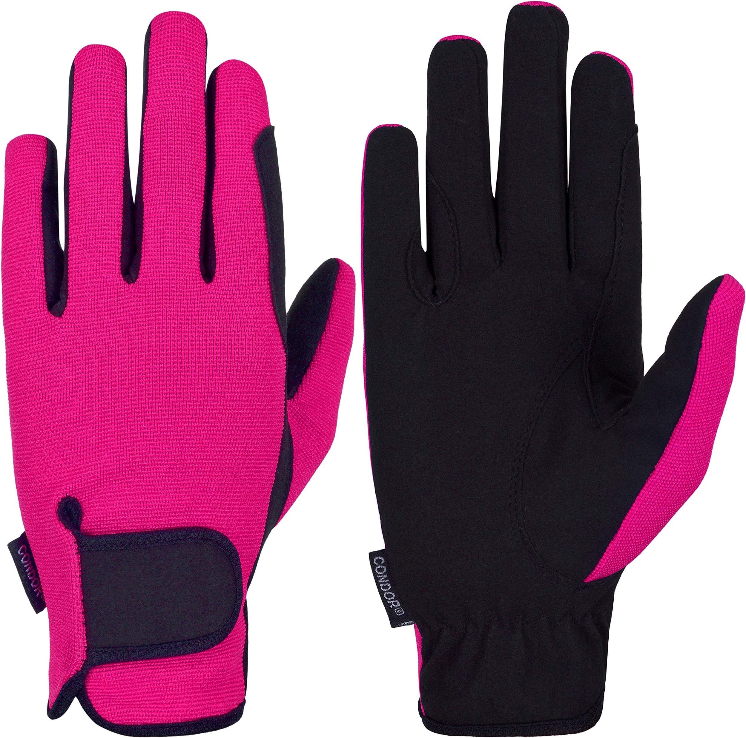 Condor FitnessKids Horse Riding Gloves Children Equestrian Boys & Girls Pony Bike Gardening Outdoor Mitts