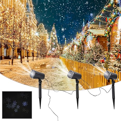 Proyector LED Iluminación de Navidad interior exterior ...