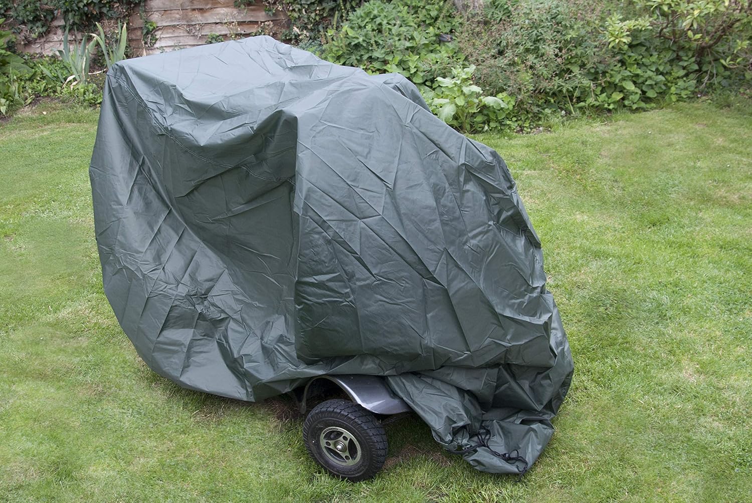 Waterproof Mobility Scooter Cover Large 147x71x140cm, Durable Lightweight 120D Fabric with Magnetic Clips & Drawstring - Image 4