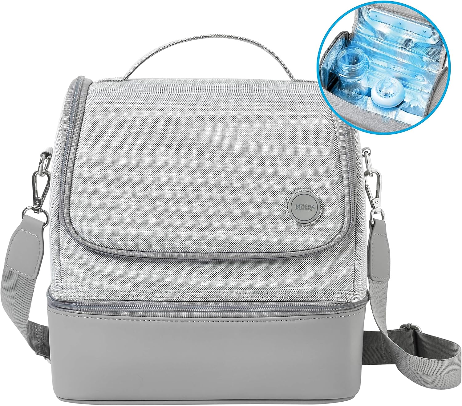 Nuby UV Portable Baby Bottle Steriliser, UV Electric Steriliser, Kills 99.9 Percent of Bacteria in 3 Minutes - Image 4
