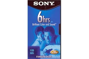 Sony 5T120VR Premium-Grade VHS Videocassette - 5 Pack