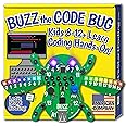 Buzz The Code Bug - Coding & STEM Toy for Kids 8-12+ from Let's Start Coding - Designed in The USA - Great Gift for 2025 - Kids Code Buzz's Features and Interactions While Learning C++