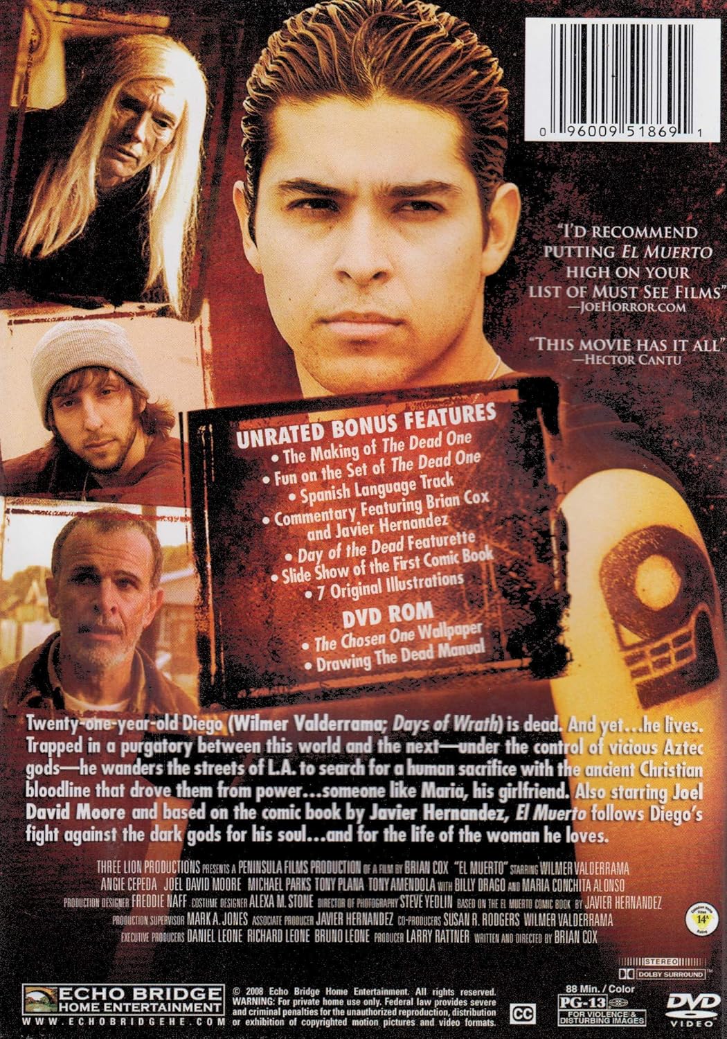 ... Dead One): Wilmer Valderrama, Angie Cepeda, Joel David Moore, Michael  Parks, Tony Plana, Tony Amendola, Billy Drago, Maria Conchita Alonso: Movies  & TV