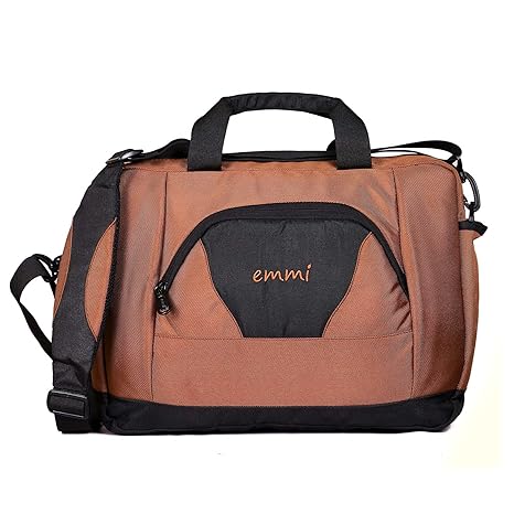 Emmibags Evora Brown Laptop Bag