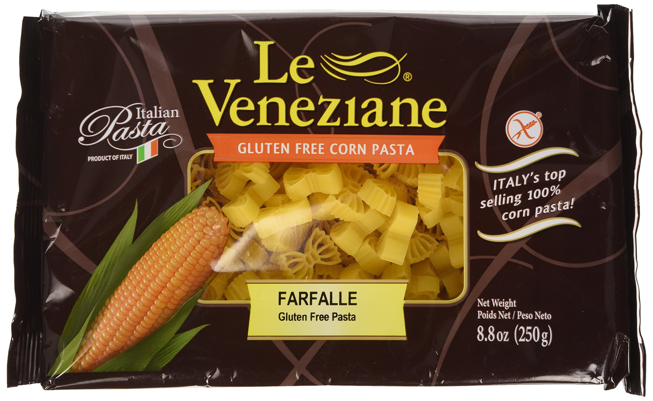 Le Veneziane Italian Gluten Free Corn Pasta Ditalini 250