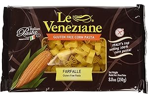 Le Veneziane Italian Gluten Free Corn Pasta Farfalle 250