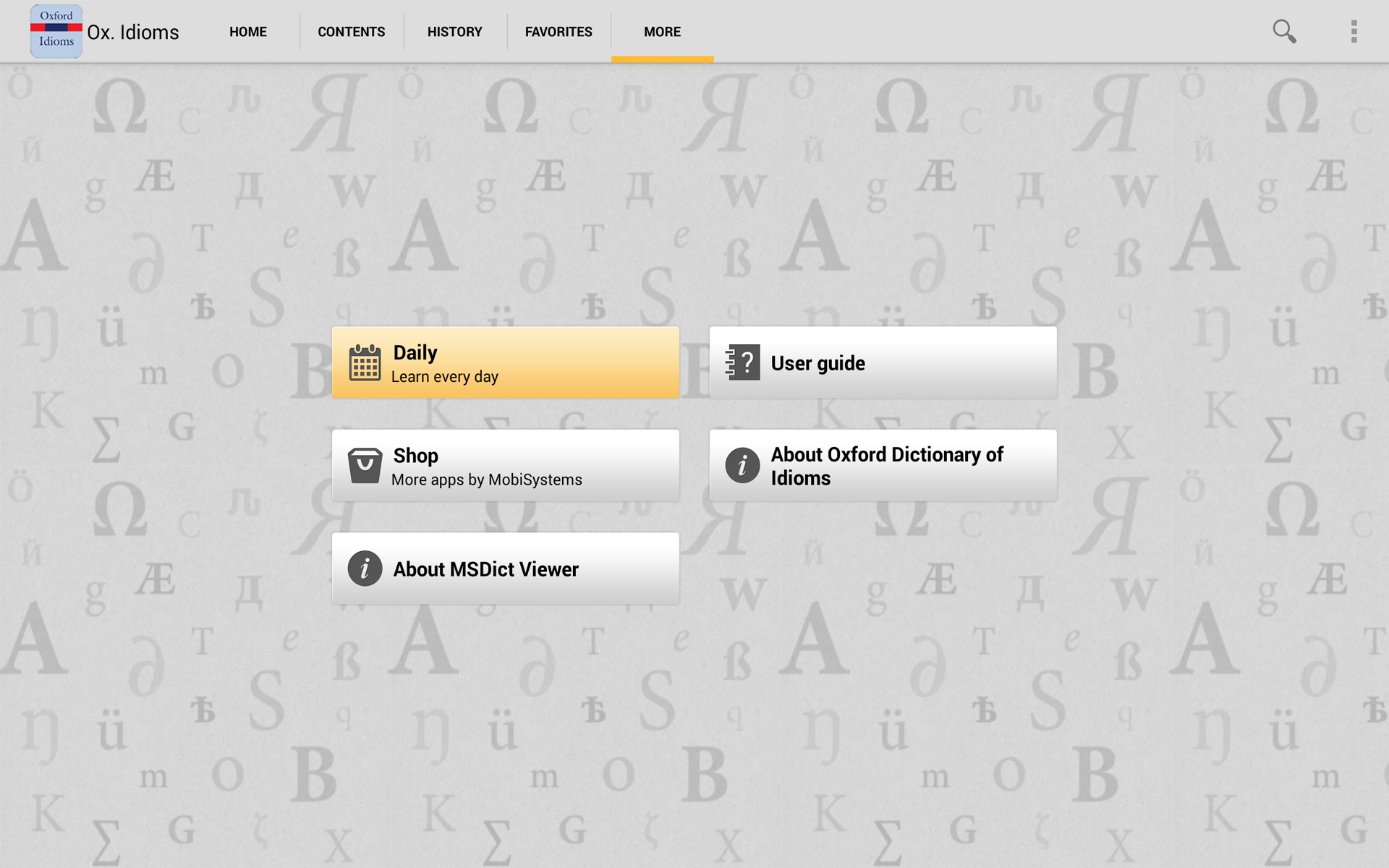 Oxford Dictionary of IdiomsAmazon.deAppstore for Android