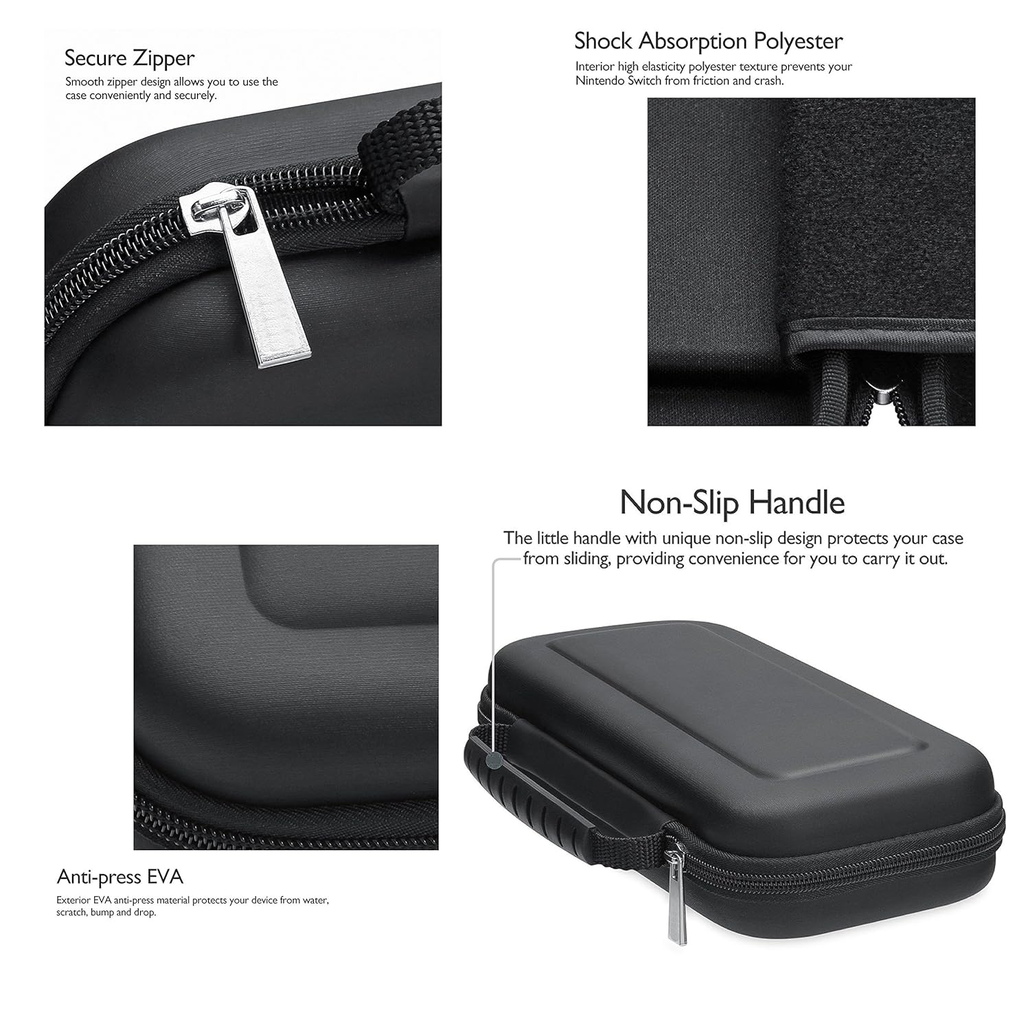 Nintendo Switch Carrying Case Nintendo Switch Protective Waterproof Travel Carrying Case By Ovions Portable Universal Hard Shell Protector Game Case - 