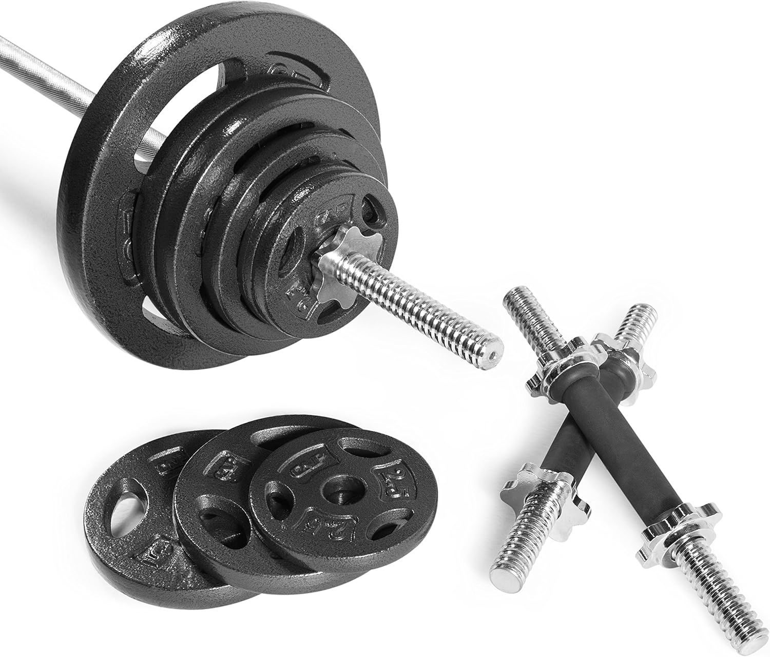 135 pound barbell set Clearance