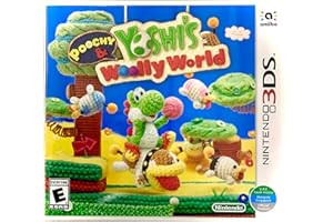 UIIWOUT FGBVPL Poochy & Yoshi's Woolly World - Nintendo 3DS (World Edition)