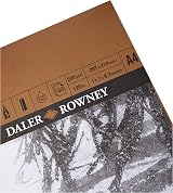 Daler Rowney Fine Grain 200gsm A4 Drawing Paper Pad 30 Sheets view 2