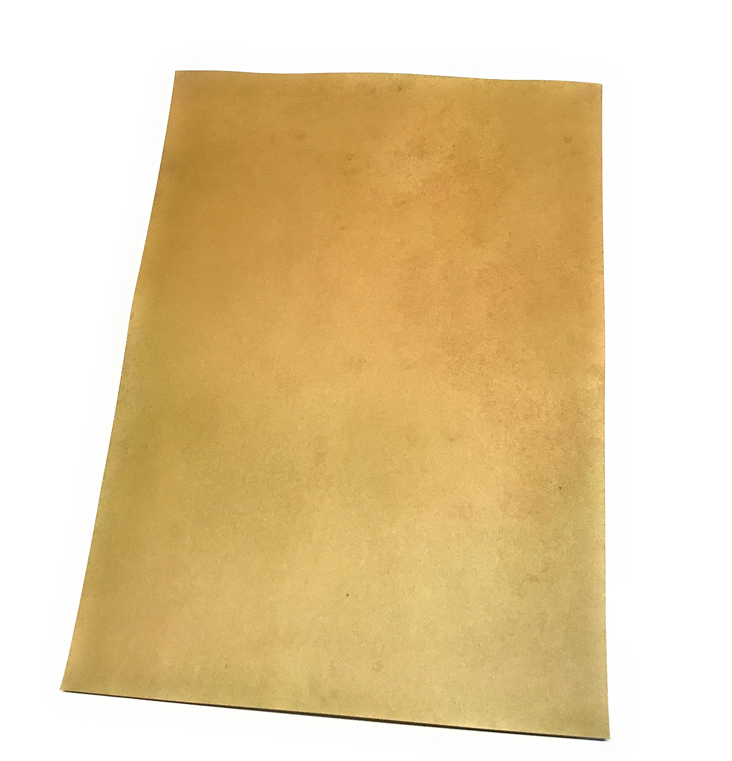 Antique Sheets - For Graduation Parchment, Treasure Map, etc. - Pack of 25 A4 blank Sheets - Yellowed Effect