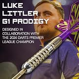 Target Darts Luke Littler Gen 1 Prodigy 23G Steel Tip Darts Swiss Points view 2