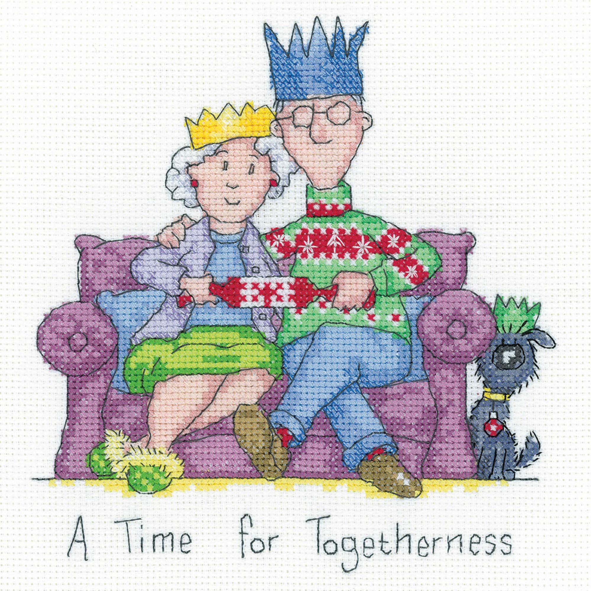 Heritage Crafts Cross Stitch Kit - Togetherness