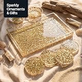 Hemway Glitter Shaker Sand Gold 110g Super Chunky Craft Glitter for Resin view 7