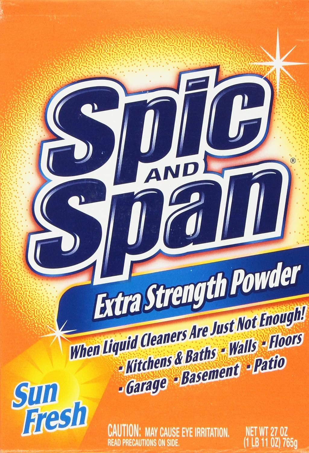 Spic and Span® Extra Strength Powder Sun Fresh 27 OZ Amazon.in