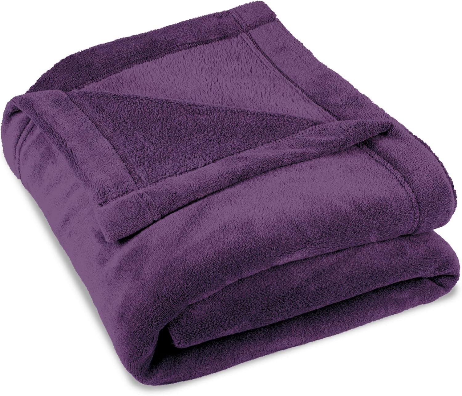 Celinatex Blanket Bedspread Plaid Montreal Microfibre Fleece Polyester Purple 150 X 200 Cm Amazon Co Uk Kitchen Home